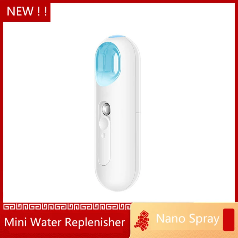

Portable Electric Face Nano Sprayer USB Charge Facial Steamer 25ml Mini Nebulizer Handheld Humidifier Skin Hydrat Face Care Tool