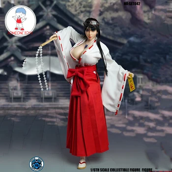 

In Stock SUPER DUCK 1/6 Scale Collectible SET042 COSPLAY Japanese Witch Head Clothes for 12inch TBL/Phicen Body Accessory