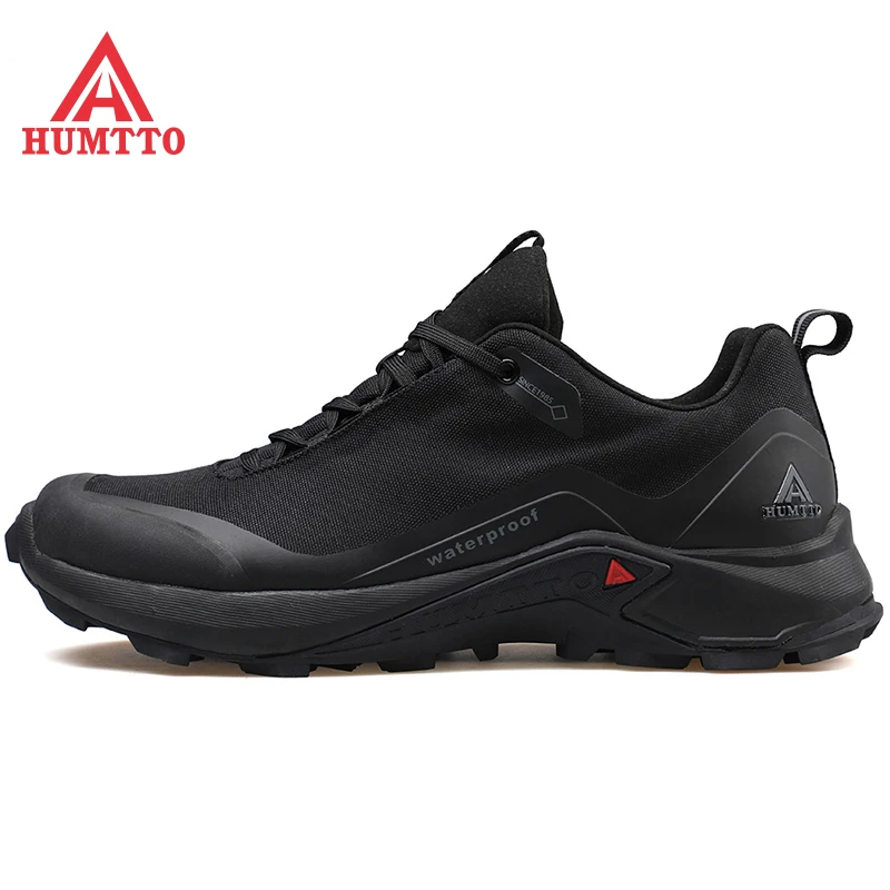 HUMTTO New Outdoor Climbing Sneakers Men Breathable Hiking Shoes for Mens Non-slip Mountain Trekking Climbing Hunting Boots Man