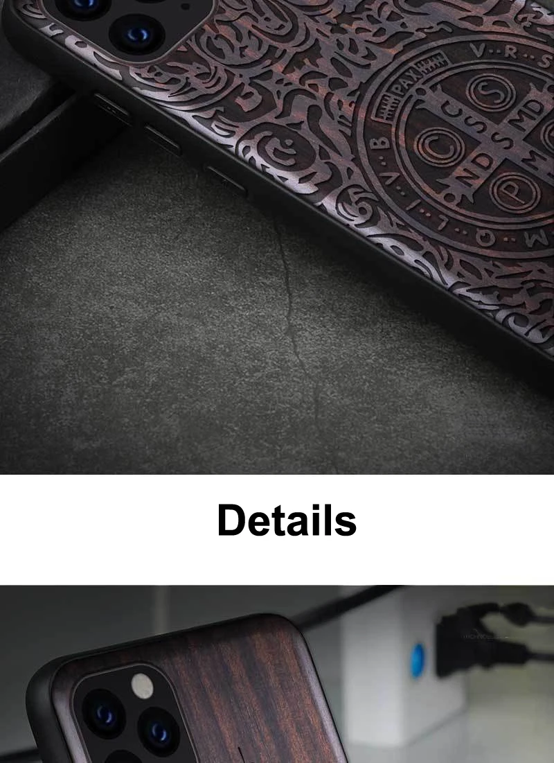 Чехол из сандалового дерева для iPhone 11 Pro Max 11Pro XS Max XR X 7 8 Plus 6 6S+ чехол 3D рельефный узор Деревянный Твердый чехол Funda