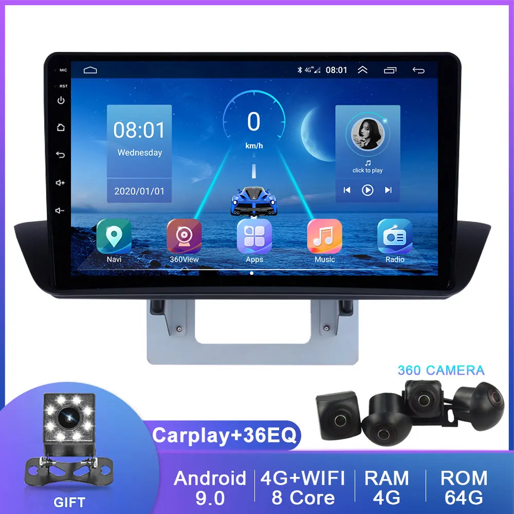 

Android 9.0 2 Din For Mazda BT50 2012~2018 Car Multimedia Player Radio Stereo GPS Navigation Head Unit Carplay DSP BT WIFI 4G