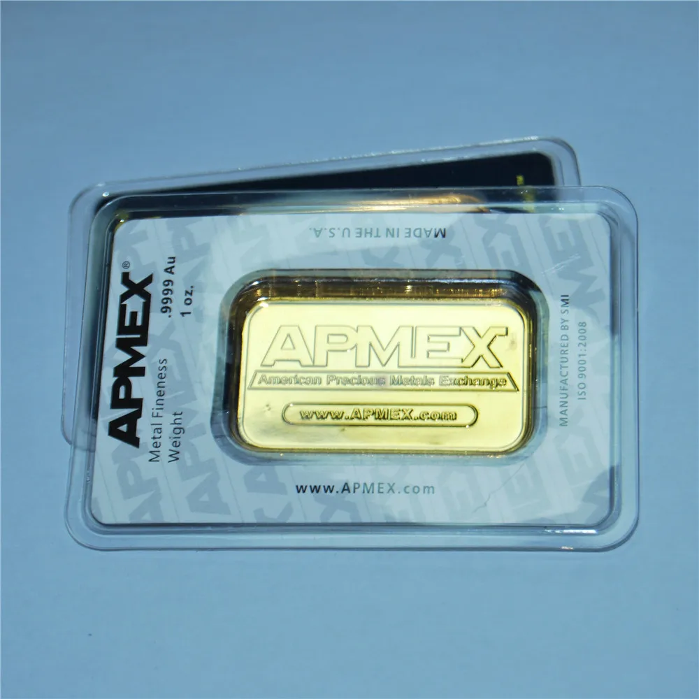 1 Oz Apmex Gold Bar High Quality Gold Plated Apmex Bullion Non Magnetic Silver Bar Hot Selling Business Gift Collectible Non Currency Coins Aliexpress