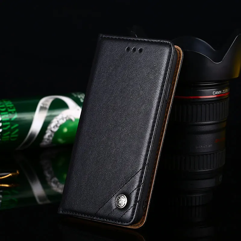 black Чехол для huawei mate 20 lite pro 10 lite pro 30 lite fundas Роскошный кожаный чехол откидная крышка с подставкой coque без магнитов capa - Цвет: black