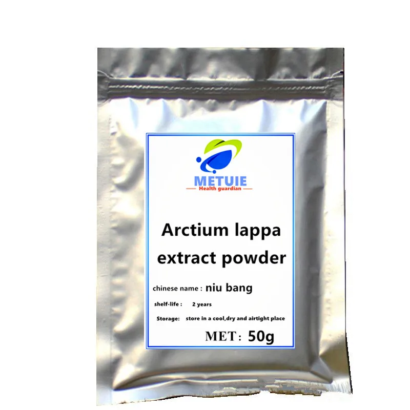 

Hot sale Burdock root extract powder 1pc festival top supplement body Arctium lappa Adjuvant Treat asthma medicine Cure cough.