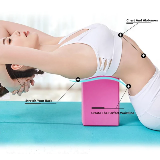 Yoga Building Blocks Cubes Pilates Bricks Reinforcement Mats Sports Yoga Supplies Exercise Home Exercise Equipment Fitness Eva 5