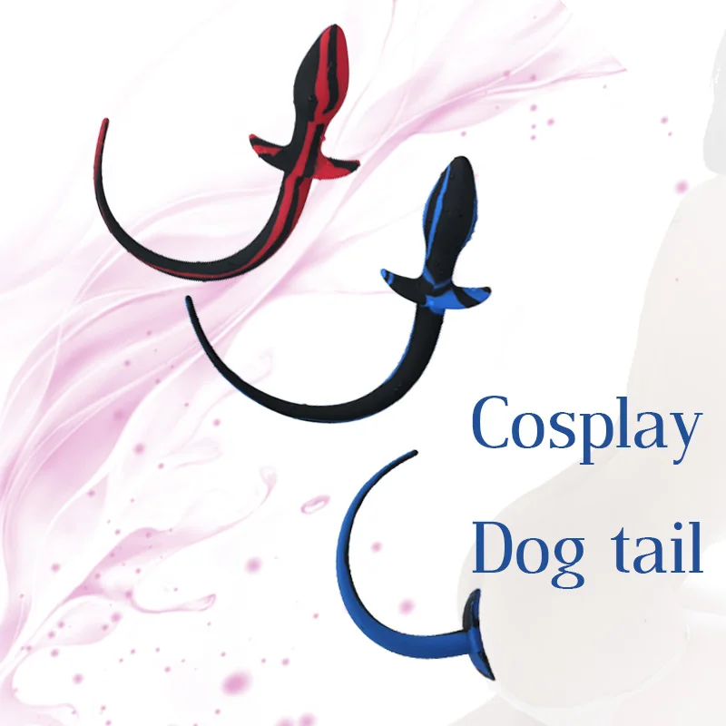 Dog Tail Anal Butt Plug Cosplay Sex Game For Adults Vagina Anus Ass Tools Woman Slave Games SM Erotic Toys | Красота и здоровье