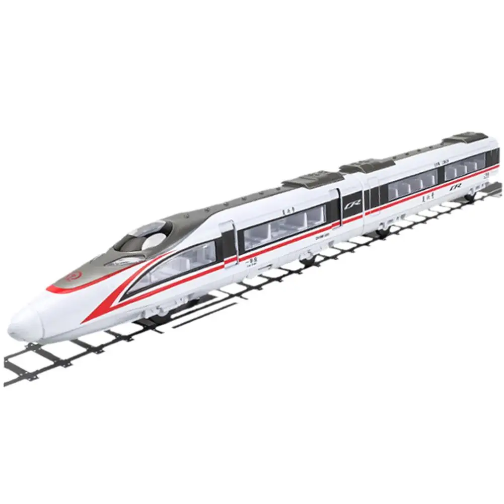 1: 87 Commuter набор игрушек-поезд сплав высокоскоростная игрушечная железная дорога автомобиль мальчик метро тянуть назад автомобиль