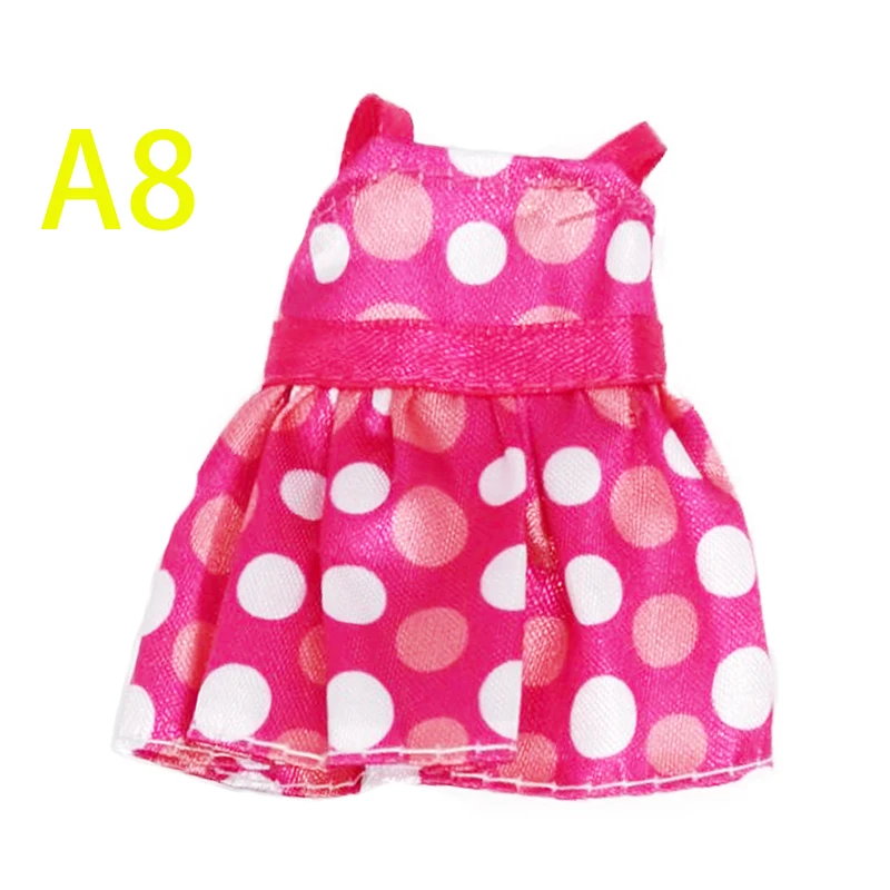 Princess Dress For 1/12 Bjd Dolls Ob11 Clothes Doll Accessories Universal 2021 New Suit Baby Outfits Fit Children Xmas Gifts