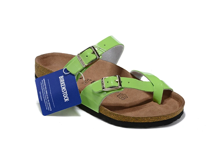 Новое поступление года; сандалии-шлепанцы Birkenstock; альпинистские мужские и женские классические водонепроницаемые пляжные шлепанцы для спорта на открытом воздухе; Размеры 35-46 - Цвет: 5