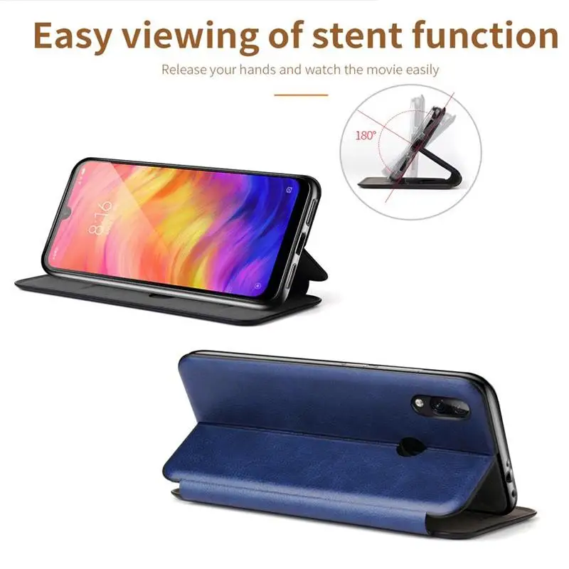 Luxury Leather Flip Case For Samsung Galaxy S10 Plus S10E S10 5G S20 S21 FE S22 Ultra S23 Cover Galaxy Note 10 Lite Shell 3