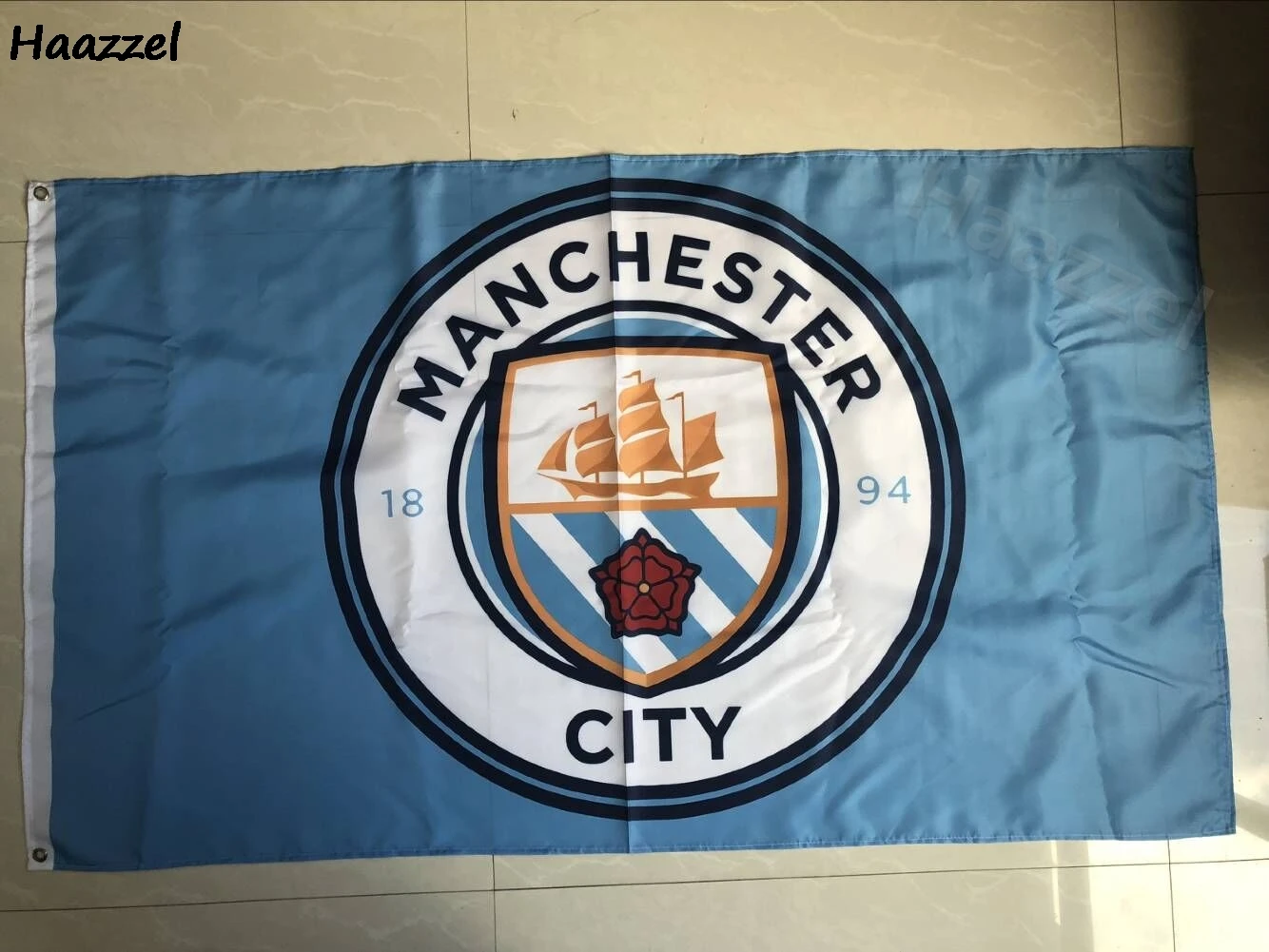 

3ft x 5ft 3 x5ft Rare Manchester City Flag Football Club Polyester banner flag Size 150*90cm