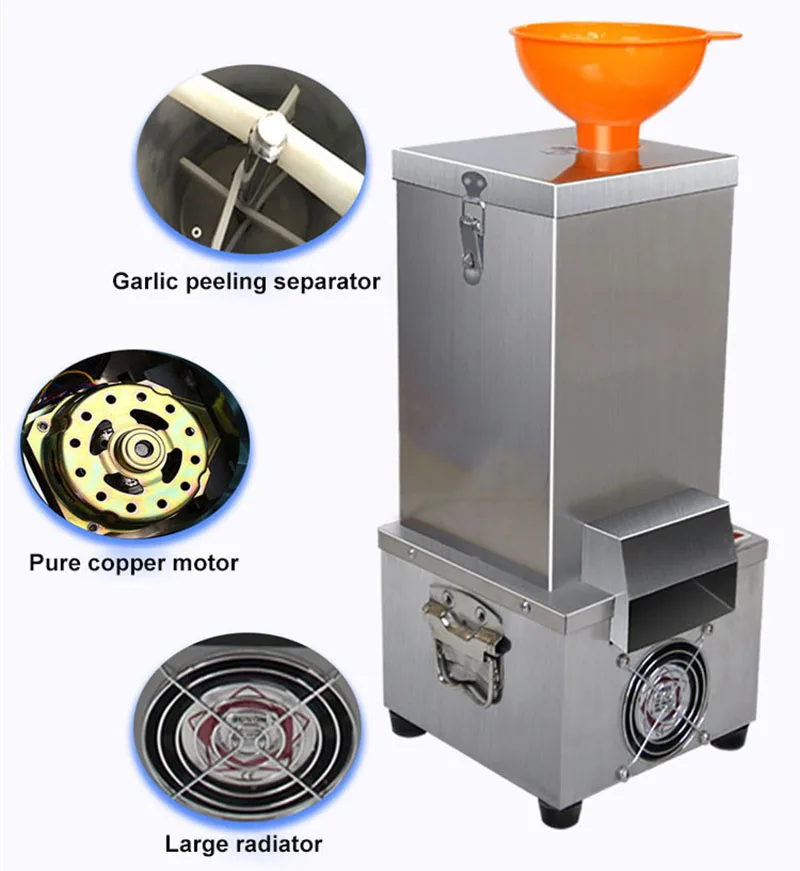 Garlic peeling artifact fully automatic household small garlic peeling machine whole garlic electric garlic peeling machine 3