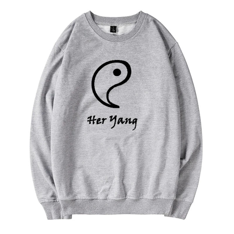 Najtaniej Besikom Yin i Yang para bluza drukuj plotki graficzne ubrania 2020 Casual jednolite bluzy z kapturem dla kochanka Chiese Style ubrania