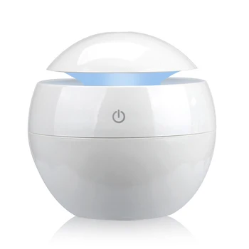 

KBAYBOMini USB Air Humidifier Portable Ultrasonic Mist Humidifier Aroma Essential Oil Diffuser Air Purifier with LED Night Light