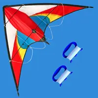 Outdoor Fun Sports 48 Inch Power Wind For Adults Dual Line Stunt Kites1.2m Kite With Handle And Line Good Flying 1