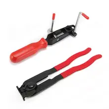 2 peças de Reparação Automóvel Ferramentas de Cabo Tipo Braçadeiras CV Conjunta Braçadeira Instalar Ferramenta para o Reparo Do Pneu Braçadeira Alicate de Remoção de Bandas duráveis