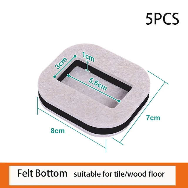 Office Chair Wheel Stopper Furniture Caster Cups Hardwood Floor Protectors Anti Vibration Pad Chair Roller Feet Anti-slip Mat for tile wood floor