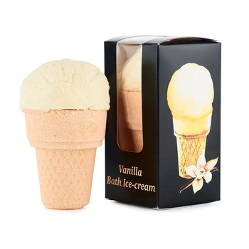 

Bath ball for soap Makers "Vanilla ice cream", 180, g 4801056