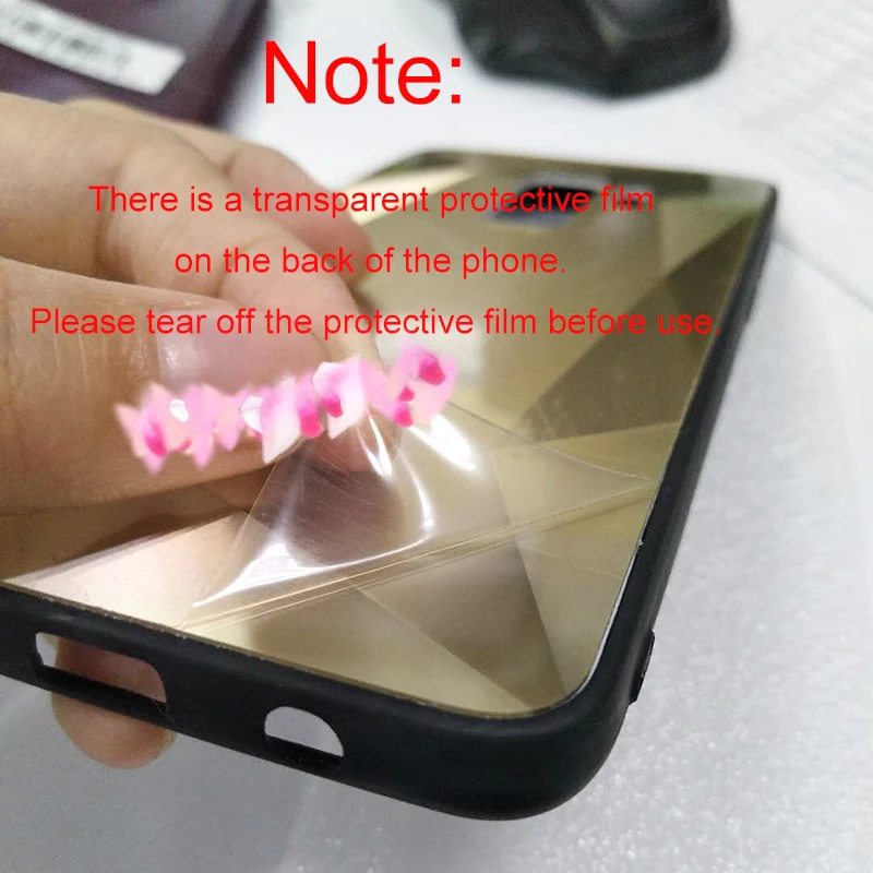 Зеркало 3D Алмазный чехол для huawei Y5 Y6 Y7 Y9 P Smart плюс P30 P20 Коврики 20 Lite Honor 7C Pro 8A 8S 8X9 10 Lite 10i крышка