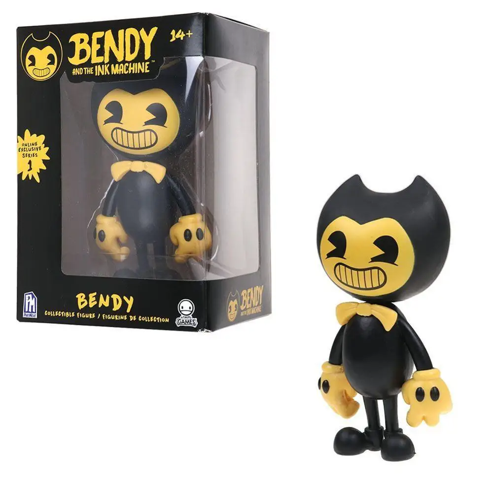 Черный FUNKO POP Bandy And Ink Machine Bendy And The Ink Machine Garage Kit виниловые Фигурки Коллекционная модель игрушки для детей - Цвет: Черный