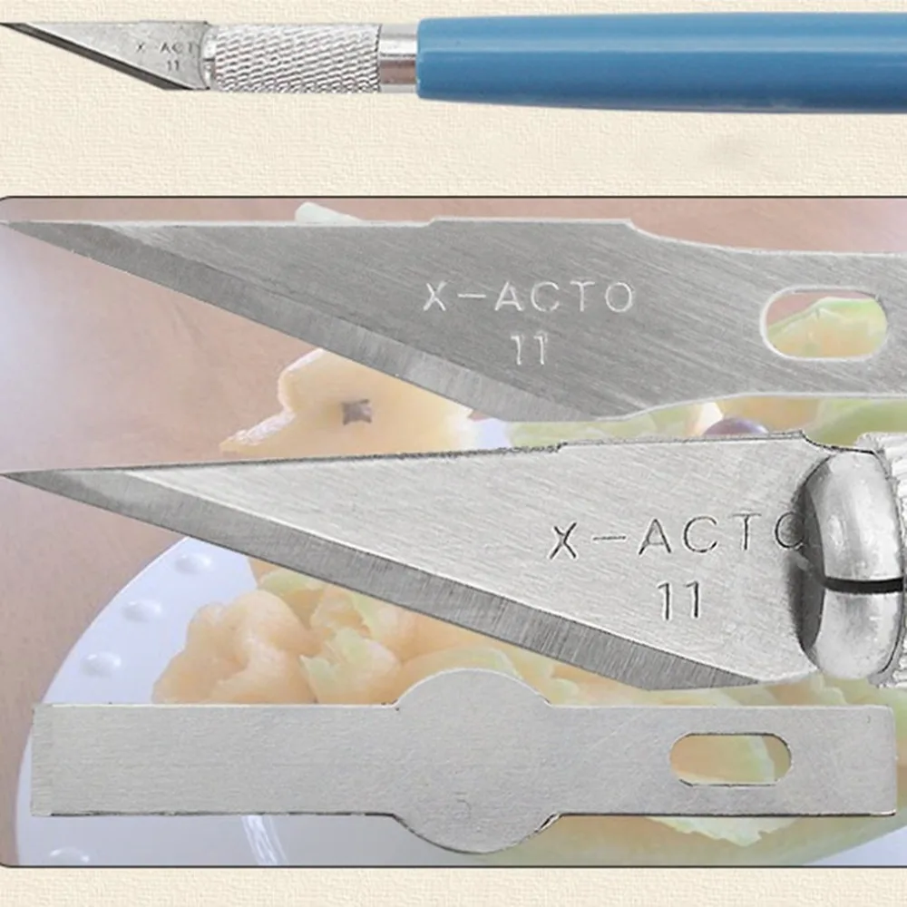 Stainless Steel Carving Knife Cake Chocolate Molding Tool Fondant Carving Plastic Knife Cake Carving Knife
