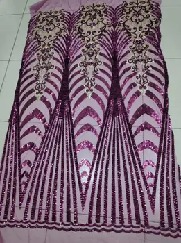 

unique African net lace JIANXI.C-89810 good looking French tulle embroidery lace fabric