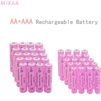 

20PCS/MJKAA NI-MH 2800Mah AA 1.2V+20pcs AAA Battery 1600mah Rechargeable Battery Used for The Clock Etc