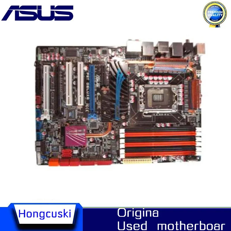For ASUS P6T Deluxe V2 Used original motherboard Socket LGA 1366 DDR3