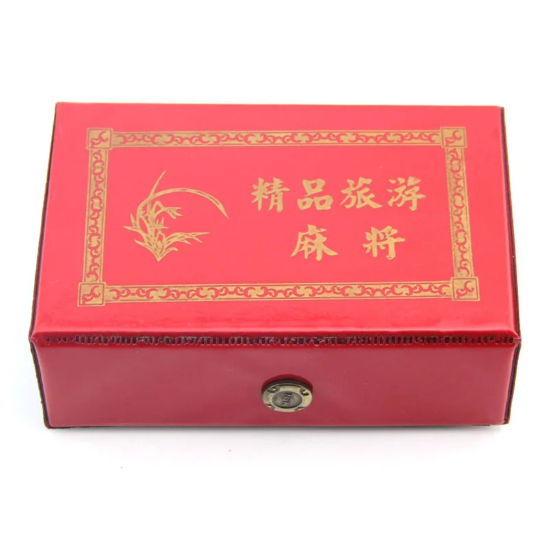 

2cm Portable Carving Mini Mahjong Card Acrylic Solid Carving Small Mahjong Travel Carving Mahjong Game