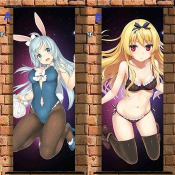

Arifureta From Commonplace To Worlds Strongest Anime Cloth Poster Wall Scroll 105x40cm otaku