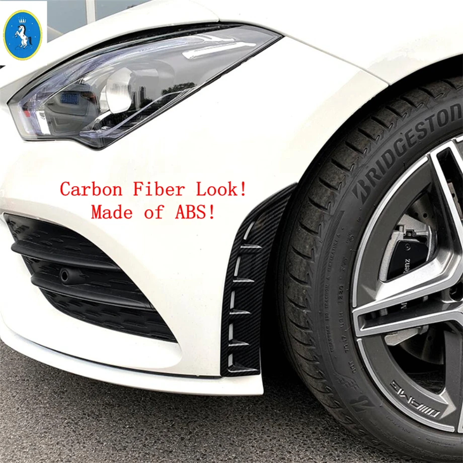 Front Bumper Air Inlet Vent Decorative Protective Strip Cover Trim Exterior Kit For Mercedes Benz Cla 200 C118 W118 2020 2021 Chromium Styling Aliexpress