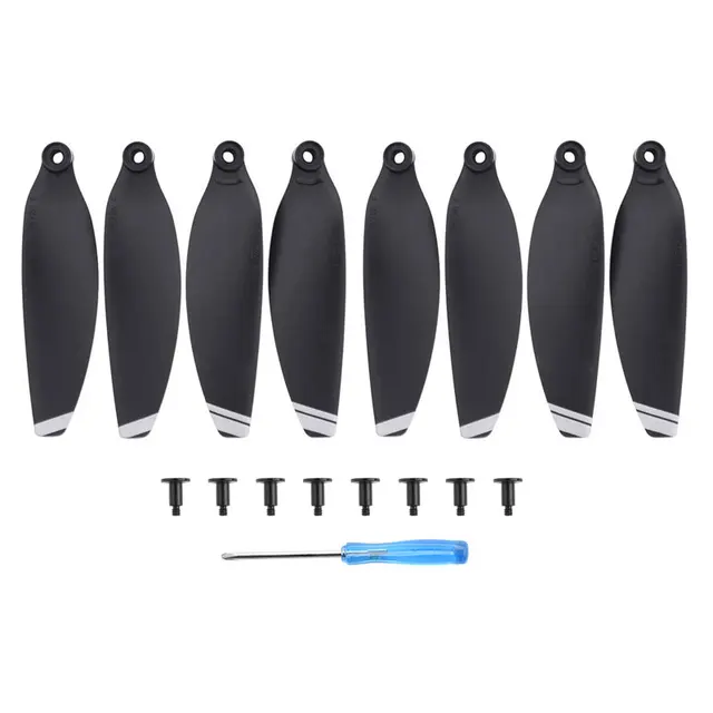 8PCS Replacement Propellers for DJI Mavic Mini Drone Light Weight 4726 Props Blade Accessory Wing Fans Spare Parts - 8PCS Silver