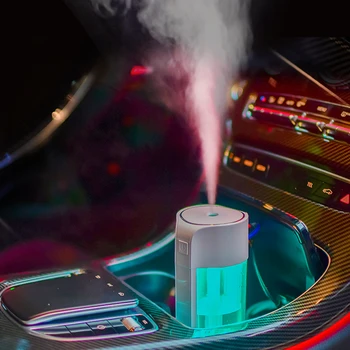 

260ML USB Car Air Humidifier Aromatherapy Essential Oil Diffuser mist maker Mini Car Aroma Diffuser NightLight Humidifier Fogger