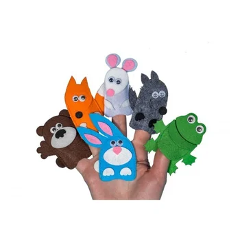 

Teremok (finger theater made of felt)