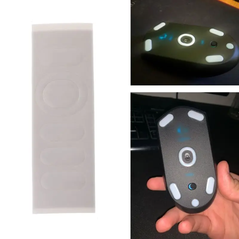 

1 Set 0.6mm Curve Edge Mouse Feet Mouse Skates For Logitech G304 G305 Mouse