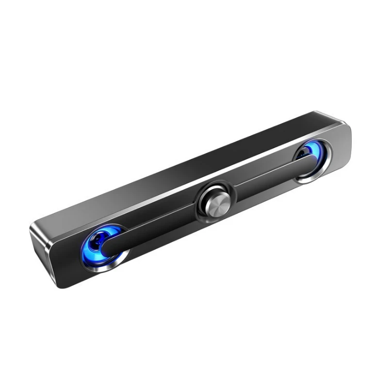 Computer Speaker TV Sound Bar Wired and Wireless Bluetooth 5.0 Home Surround SoundBar Stereo for PC Theater Aux 3.5m plug