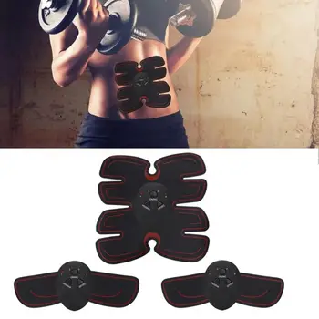 

Household EMS Muscle Stimulator Unisex Fitness Abdominal Training Pad Body Slimming Sticker Massage Relaxation
