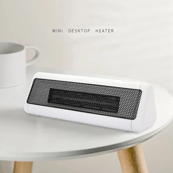 

300W Portable Electric Heater PTC Fever Small Space Mini Desktop Heater Home Office Home US Plug