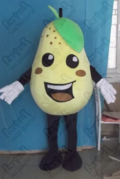 

quality pear mascot costumes professional fruit mango costumes design OEM party costumes