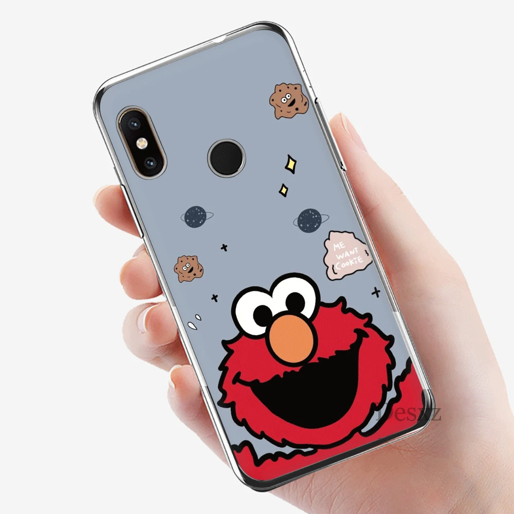 Мобильный чехол для телефона для Xiaomi mi CC9 CC9E 9T mi x 2 S, 6, 8, 9, SE A1 A2 5X 6X макс 3 A3 Pro Lite чехол Элмо куки с Monste - Цвет: 9