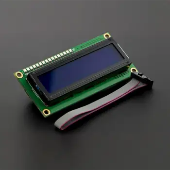 

Free shipping for DFrobot Arduino IIC/I2C LCD1602 LCD Blue Screen Provides Library File