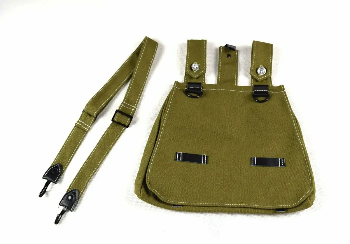 WW2 GERMAN ARMY SOLDIER BREAD BAG WITH SHOULDER STRAP OUTDOORS MILITARY | Спорт и развлечения
