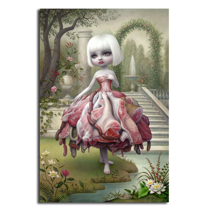 Mark Ryden 90年代のキャンバスの壁紙 壁のポスター Hdプリント モダンな家の装飾アクセサリー 絵画 書道 Aliexpress