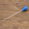 5ml/10ml/20ml/50ml Glass Scale Line Dropper Pipette Lab Dropper Measuring Dropping Pipet Blue Rubber Head Pipettes Measuring ► Photo 1/6