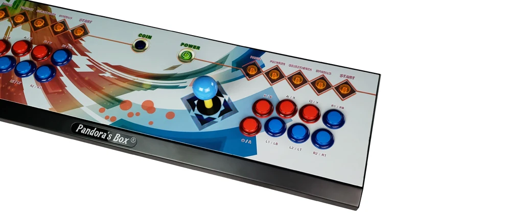 Бытовая Pandora's Box 9D аркадный джойстик игровая консоль, HD VGA выход jamma мульти игры 2500 В 1 файтинг игровой автомат