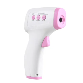 

For Kids Adults Temporal Forehead Ear Digital Handheld Infrared Thermometer Battery Operated LED Backlight Non Portable