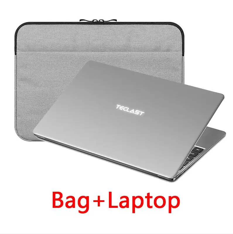 Ноутбук Teclast F7 Plus, 14 дюймов, 8 ГБ ОЗУ, 256 Гб SSD, Windows 10, Intel Gemini Lake N4100, четырехъядерный, 1920x1080, ультратонкий ноутбук - Цвет: Laptop and Bag