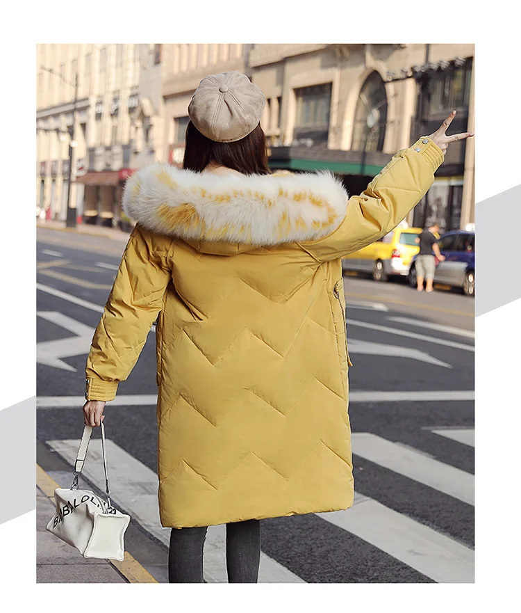 Abrigos Mujer Invierno Winter Jacket Women Fur Cotton Padded Jacket Female Parka Womens Jacket Winter Coat for Woman