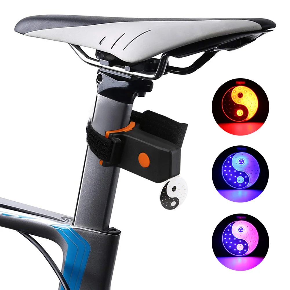 

Bicycle Night Light Taillight USB Charging MTB Bike Safety Warning Light
