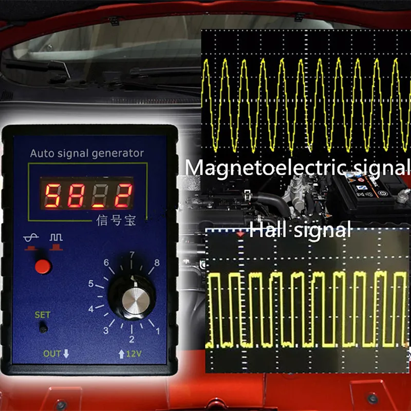 Automotive Signal Generator Spannung Frequenz Signal Quelle Auto Diagnose  Instrument 2 Kanäle Wellenform Signal Ausgang ASG102 - AliExpress